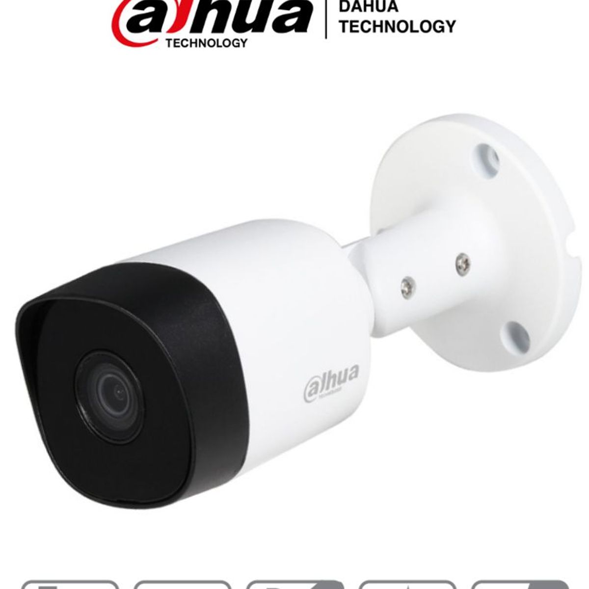 DAHUA - CAMARA 4 EN 1 1/2,7" CMOS 1080P TIPO BALA PLASTICA LENTE 3,6MM