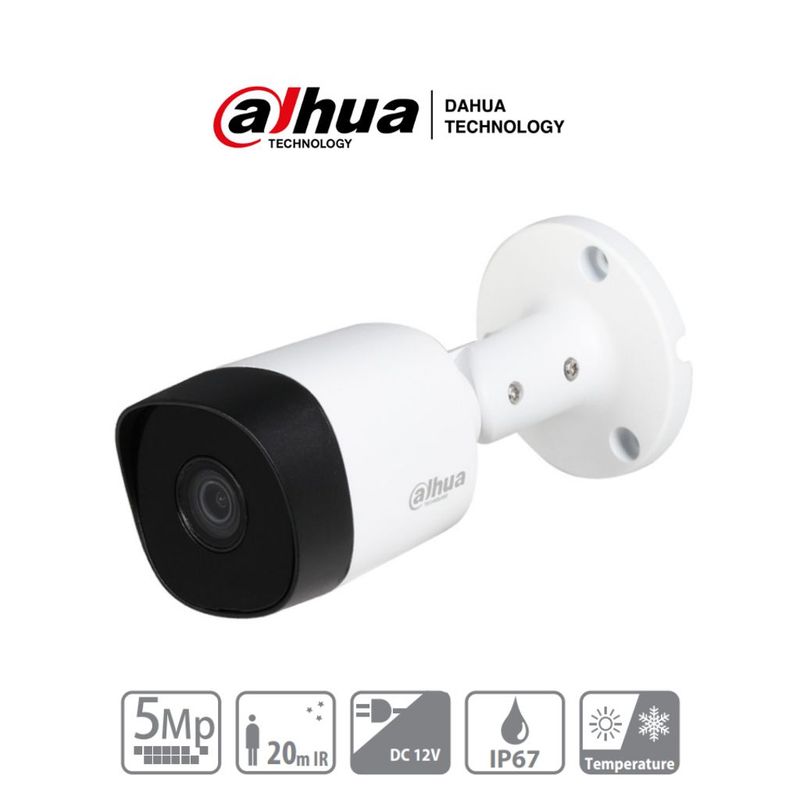 DAHUA - CAMARA 4 EN 1 1/2,7" CMOS 1080P TIPO BALA PLASTICA LENTE 3,6MM