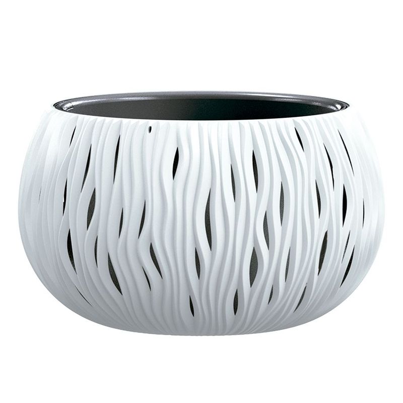 TUMATERA - Matera Sandy Bowl 37 cm Blanco