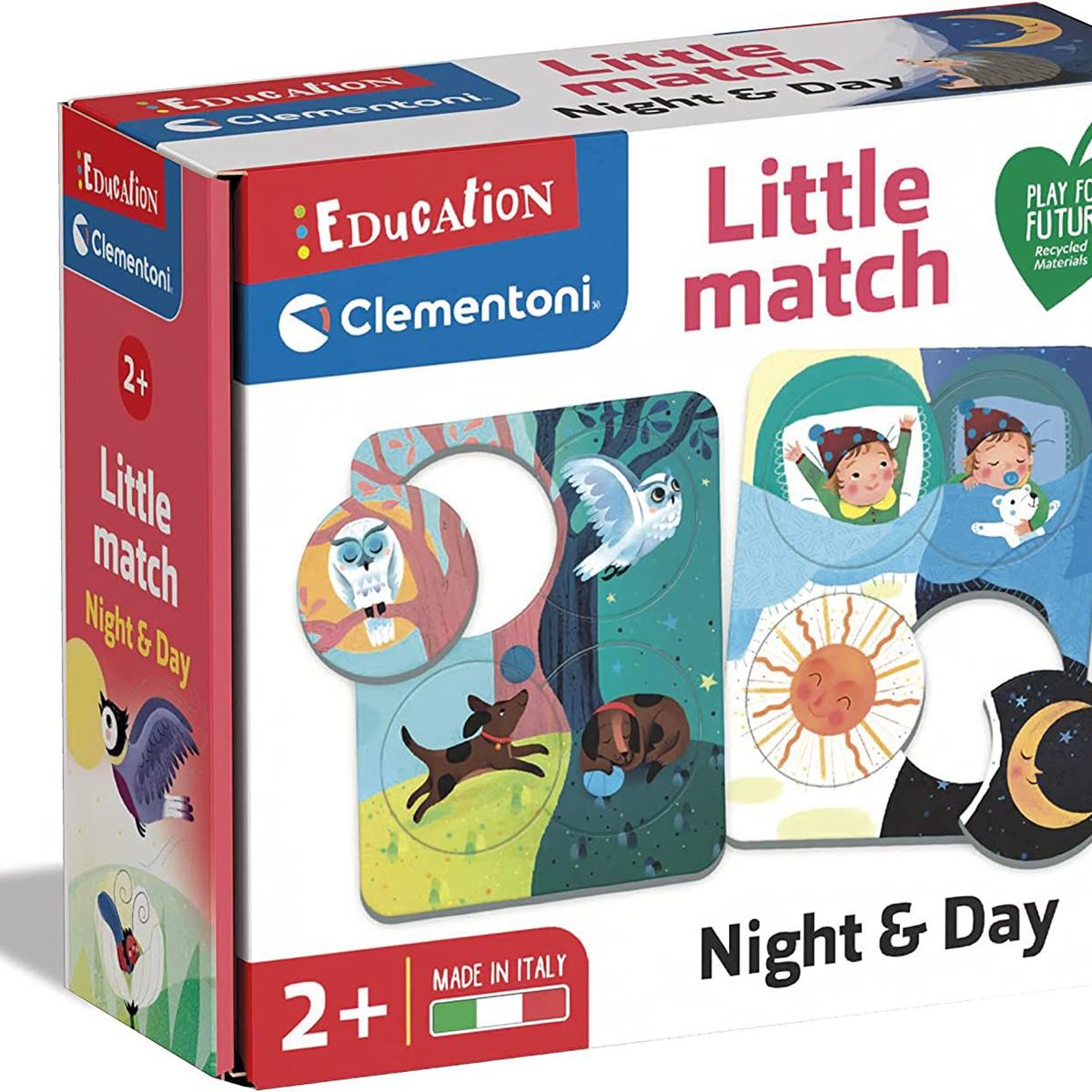 CLEMENTONI - Juego Didáctico Memoria Juego De Mesa Niños Los Opuestos