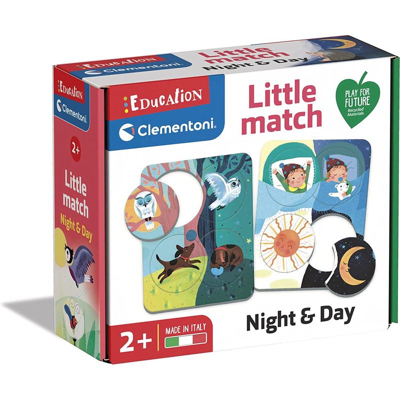 CLEMENTONI - Juego Didáctico Memoria Juego De Mesa Niños Los Opuestos