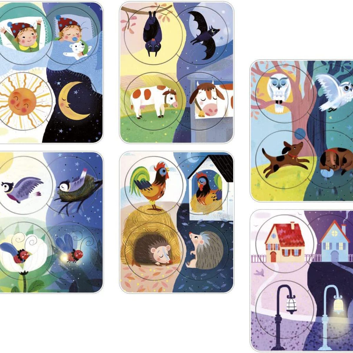 CLEMENTONI - Juego Didáctico Memoria Juego De Mesa Niños Los Opuestos