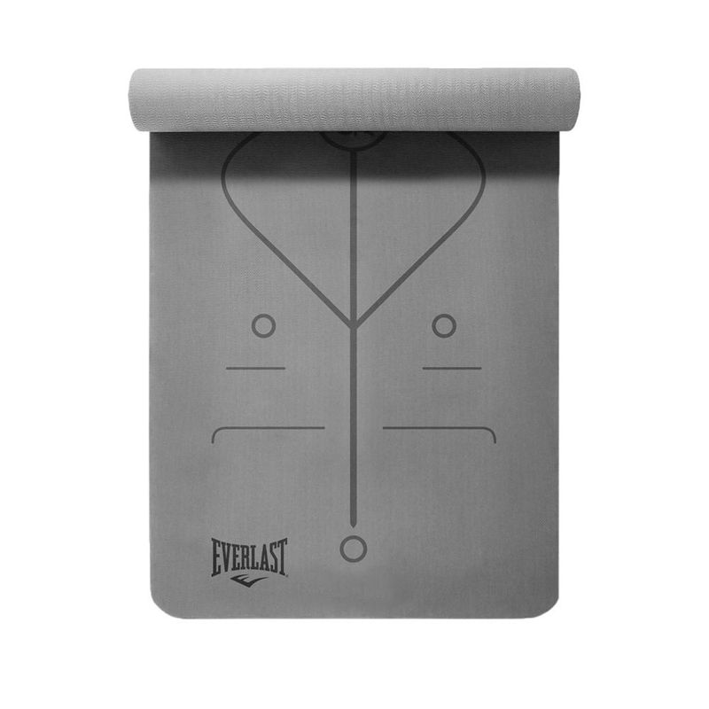 EVERLAST - COLCHONETA TAPETE YOGA MAT PRO 5MM EVERLAST GRIS