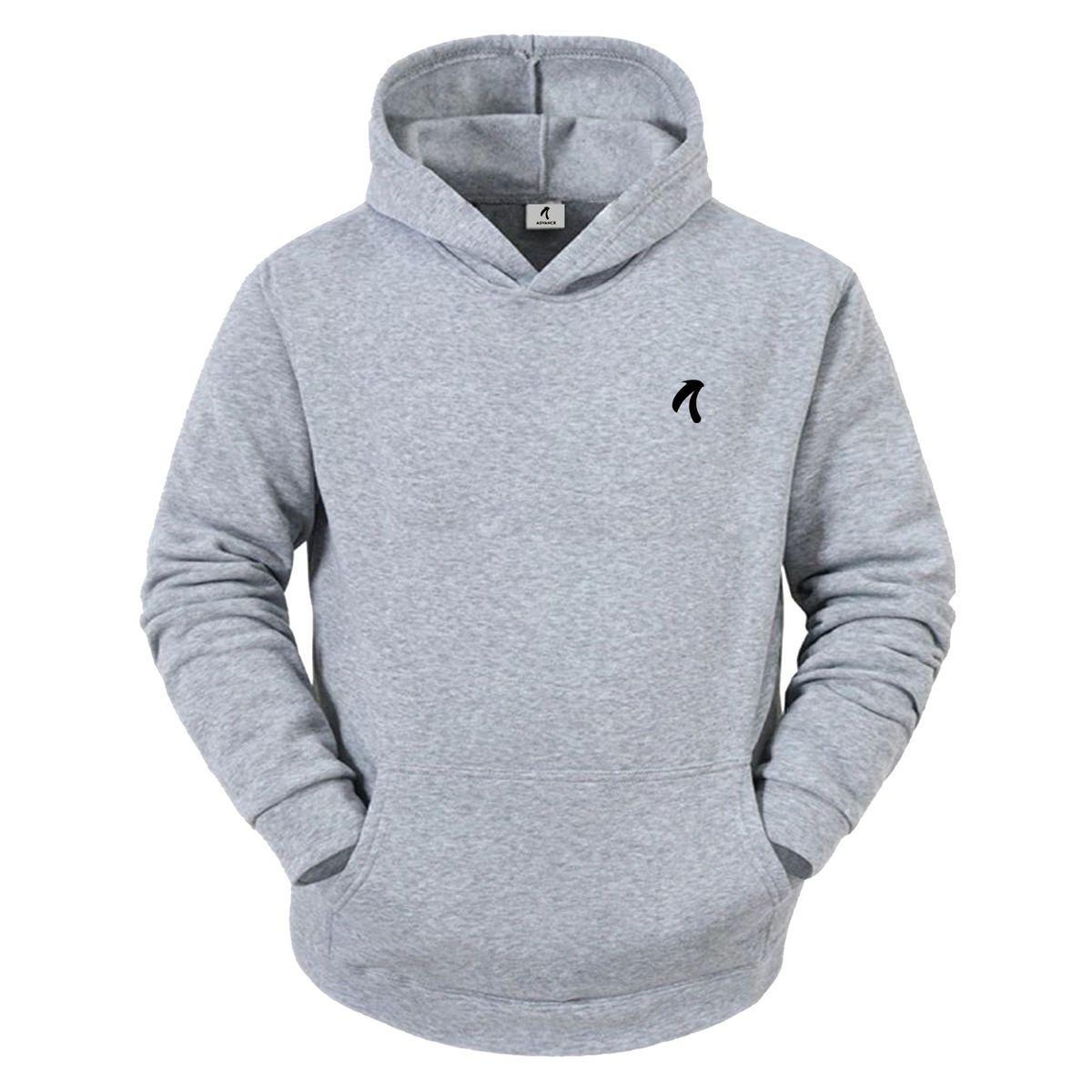 GENERICO - Buzo Sudadera Algodón Unisex Color GRIS CLARO