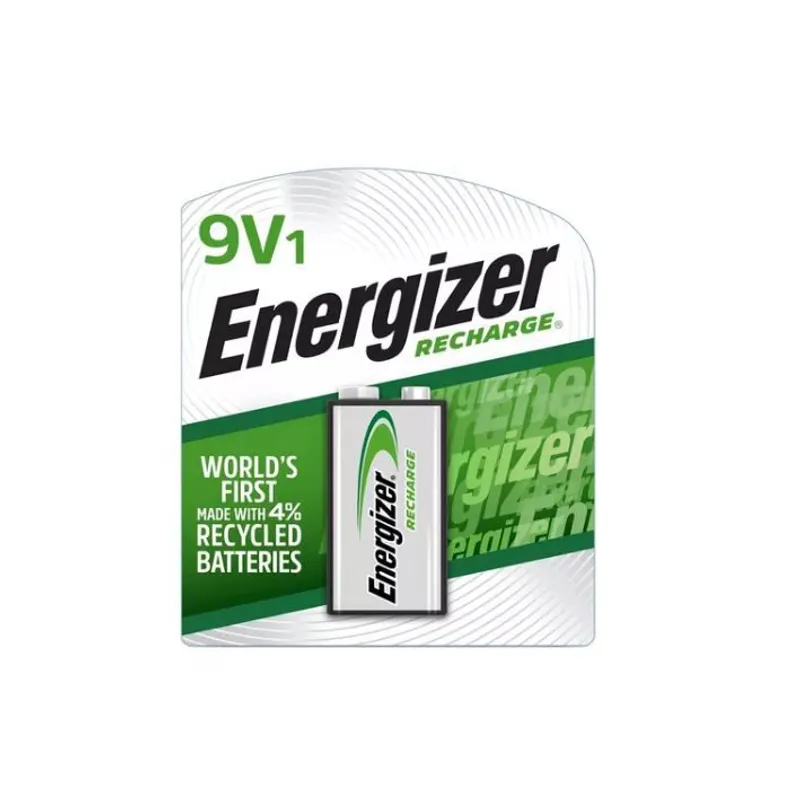 ENERGIZER - Pila Batería Recargable Cuadrada Energizer 9v 175 Mah
