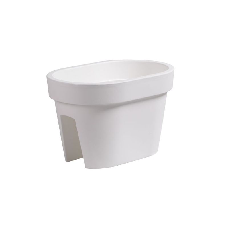 TUMATERA - Matera Balcón Lofly 40 cm Blanco