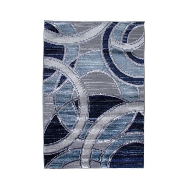 MITAPETE COM - Alfombra Tapete Pie de Cama Turquia Azul 60 X 110cms