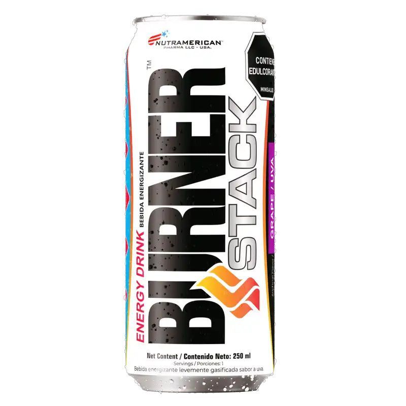 MEGAPLEX - Burner Stack Lata X 24 und - Reductor de grasa + Pre entreno