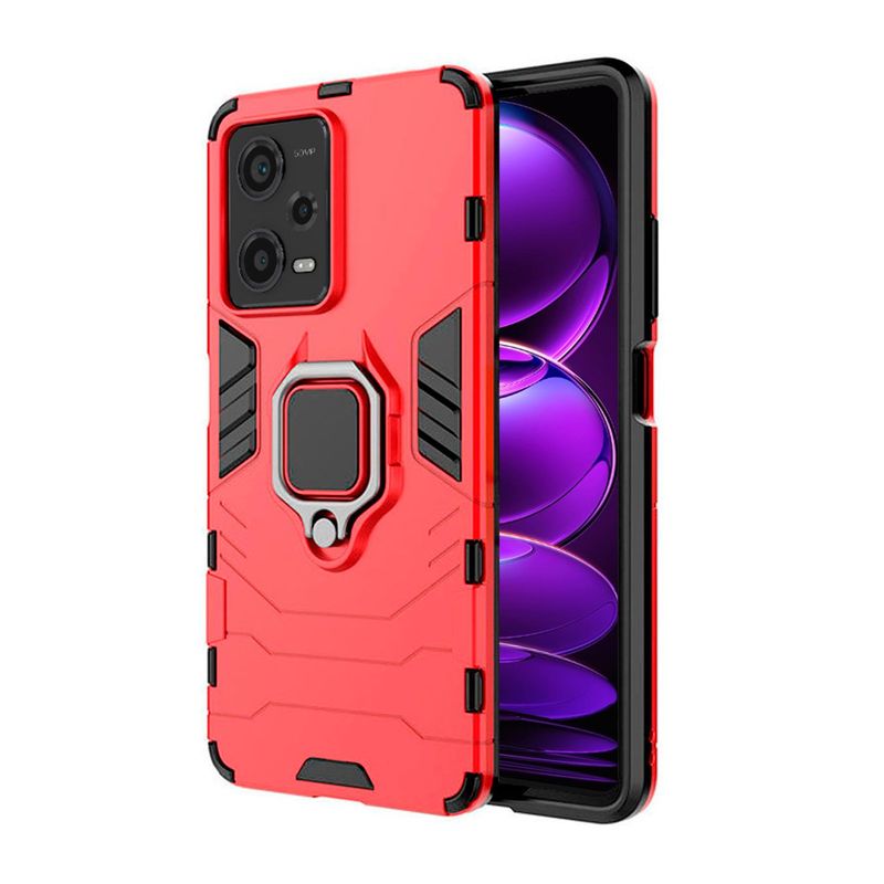 GENERICO - Funda Anti Golpes Compatible con Xiaomi Note 12 Pro Plus 5G Rojo