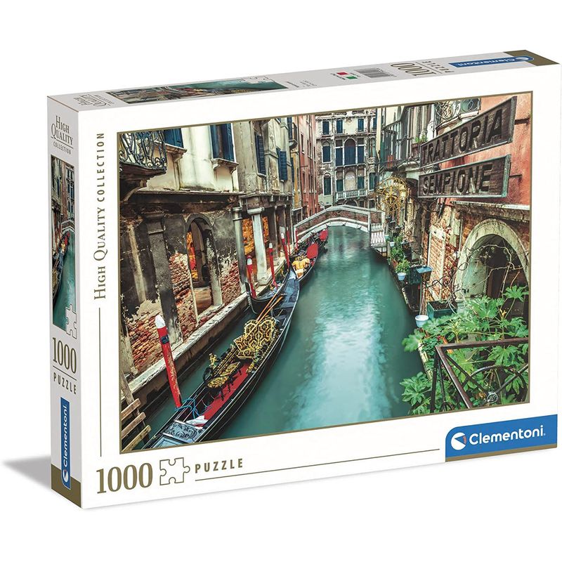CLEMENTONI - Rompecabezas 1000 Piezas Adulto Venecia Italia Clementoni