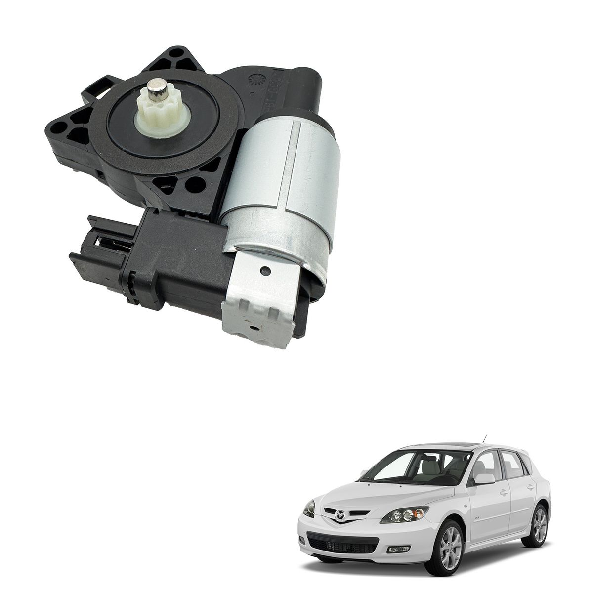GENERICO - Motor Elevavidrio Mazda 3 Trasero Derecho