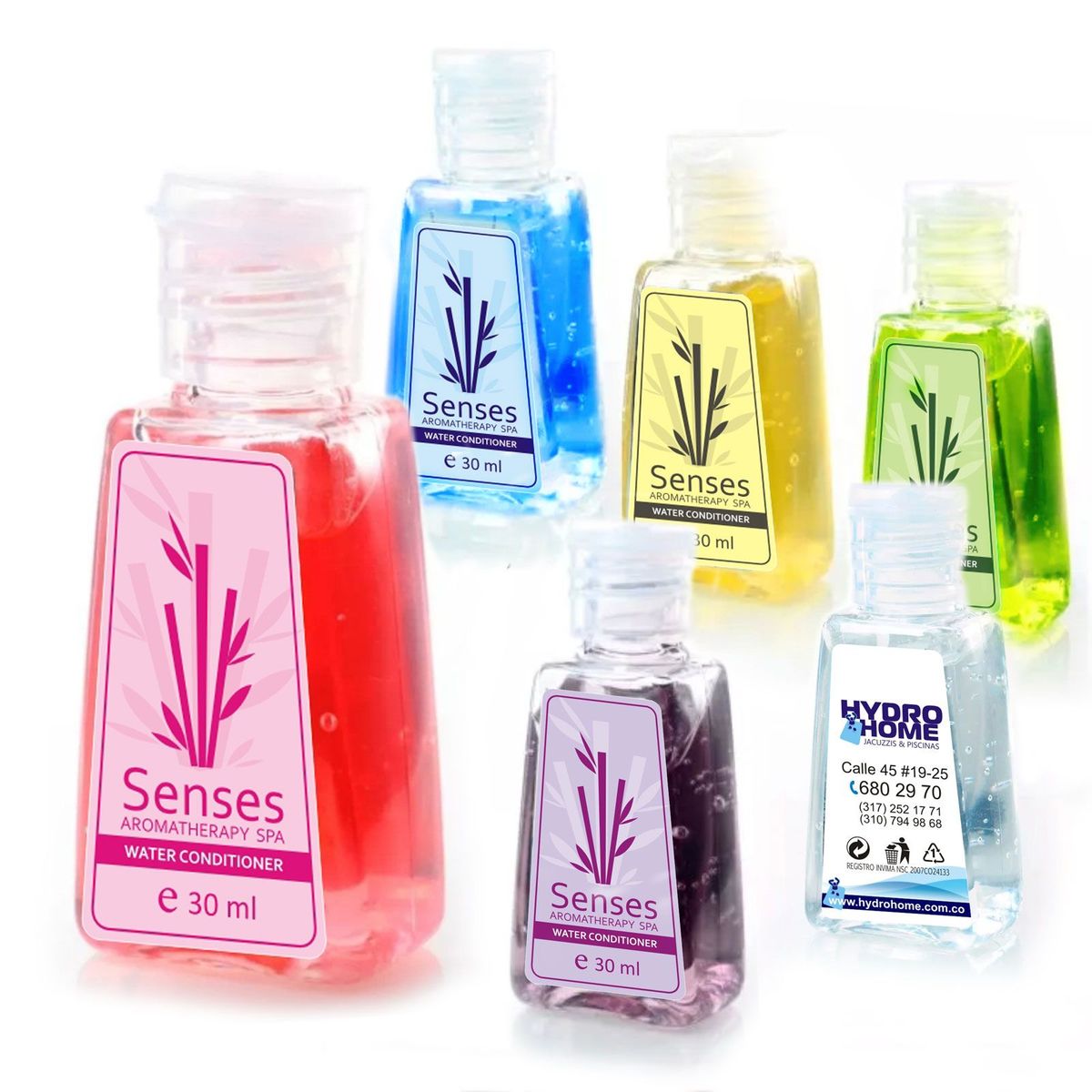 P&R APRECIOSDEREMATE - Setx5 Espumas de Baño Aroma Senses Burbujas Spa Jacuzzi