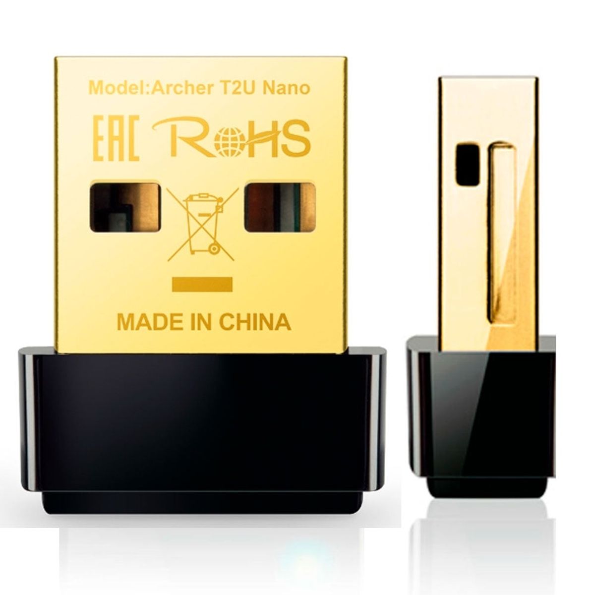 TP LINK - Tp-link Archer T2u Nano Adaptador De Red Wifi Usb Banda Dual