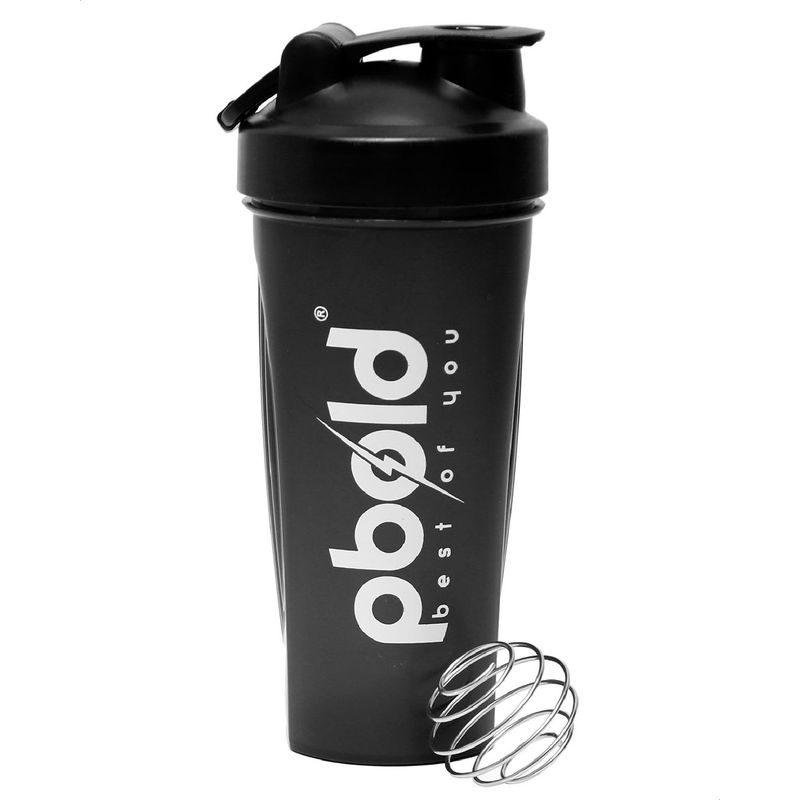 PBOLD - Shaker Proteinas Termo Mezclador Pbold Gimnasio Negro