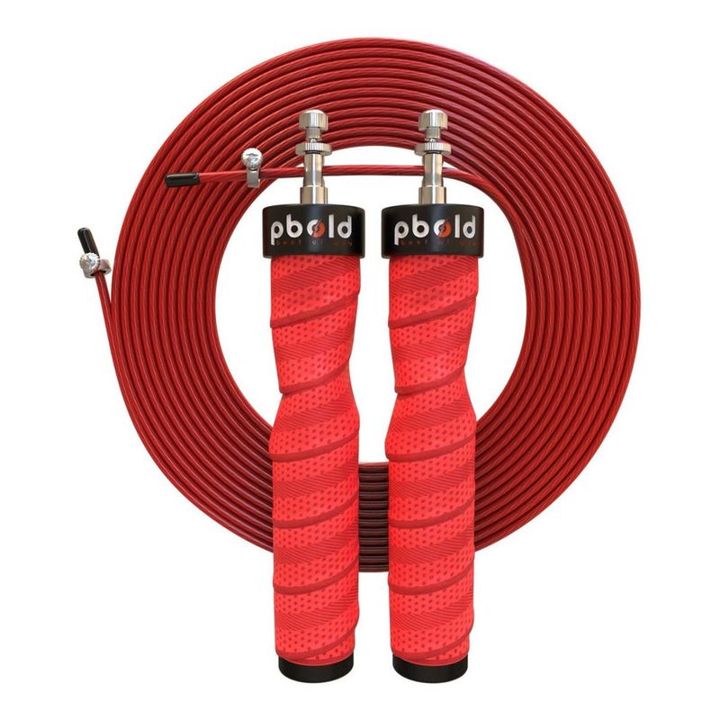 PBOLD - Lazo Cuerda Soga Crossfit Fitness Ejericio Saltar Pbold Rojo