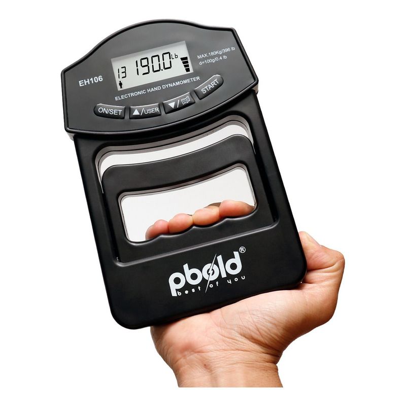 PBOLD - Dinamometro Digital De Mano Medidor De Fuerza Terapia