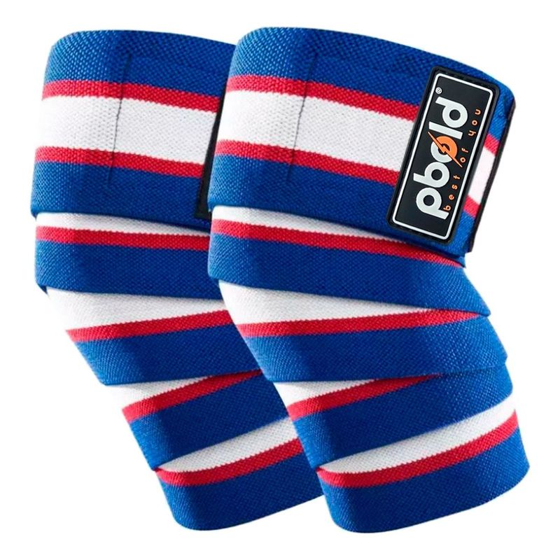 PBOLD - Par Rodilleras Elastica Proteccion Rodilla Levantamiento Gym