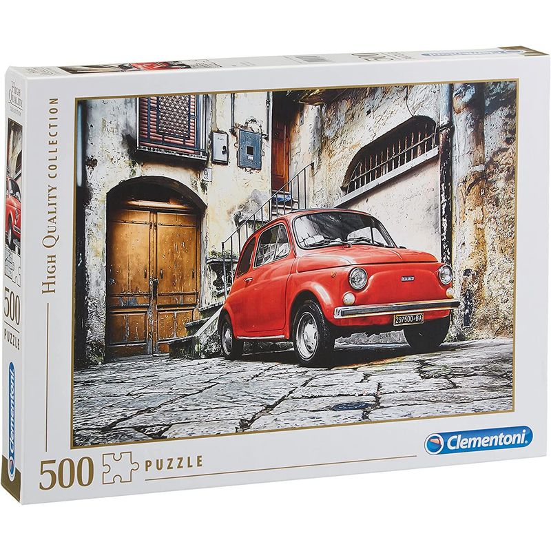 CLEMENTONI - Rompecabezas 500 Piezas Carro Clásico Fotografía Clementoni