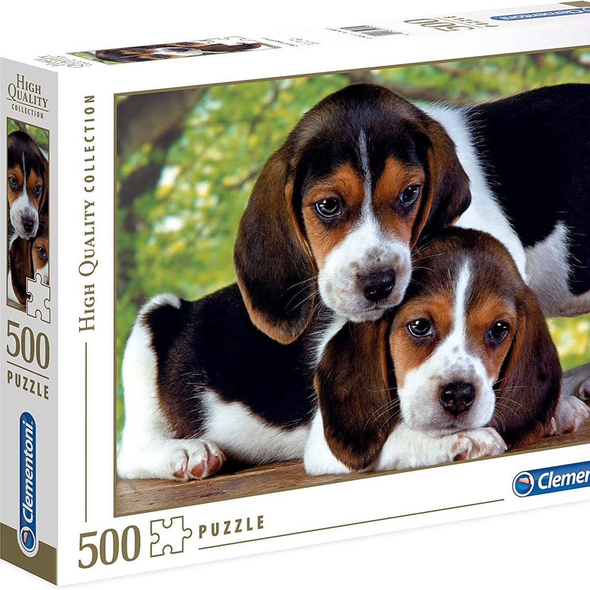 CLEMENTONI - Rompecabezas 500 Piezas Adulto Perro Beagle Clementoni Niños
