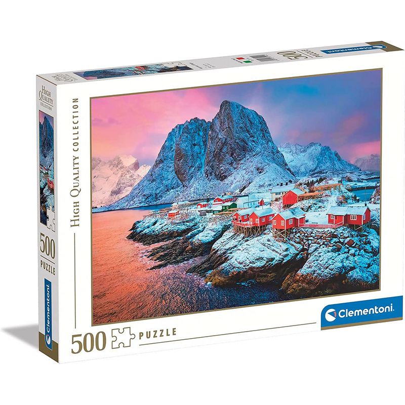 CLEMENTONI - Rompecabezas 500 Piezas Adulto Isla Atardecer Clementoni