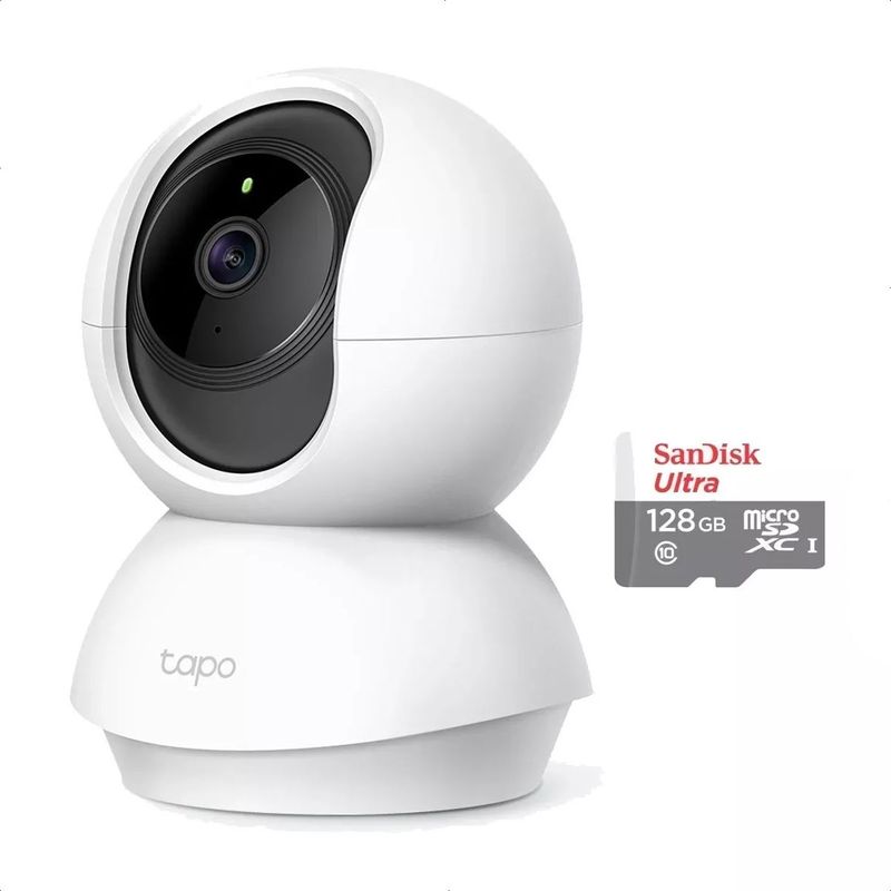 TP LINK - Cámara Ip Wifi Robótica 3mp Alarma Tp-link Tapo C210  128gb