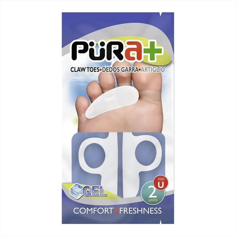 PURA - Separador Dedos Pura Garra Gel Talla Unica X 2und