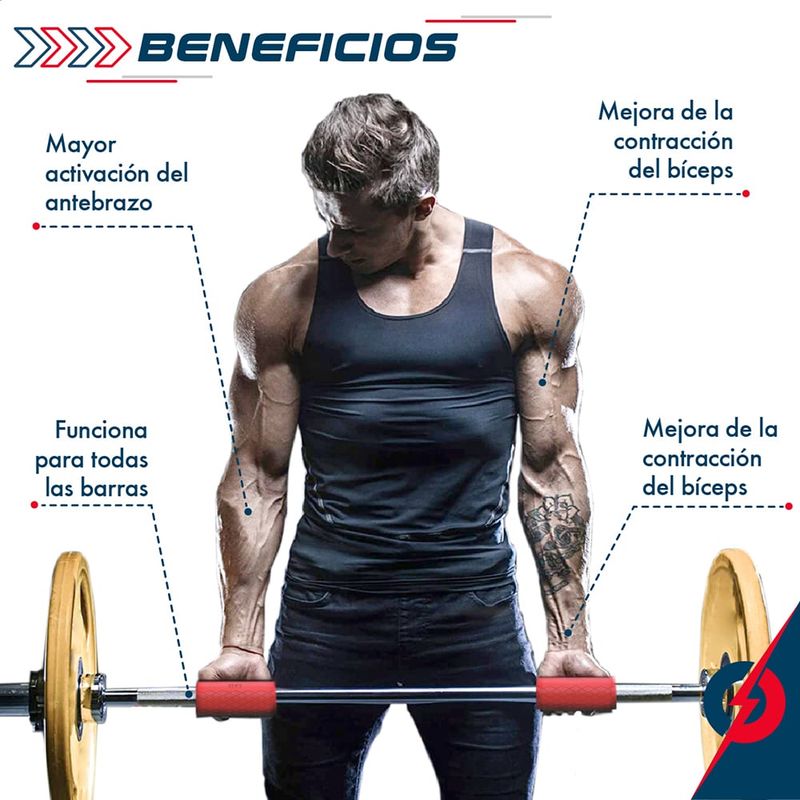 Agarres Callera Guantes Gimnasio Barras Pesas Gym Pbold Rojo PBOLD