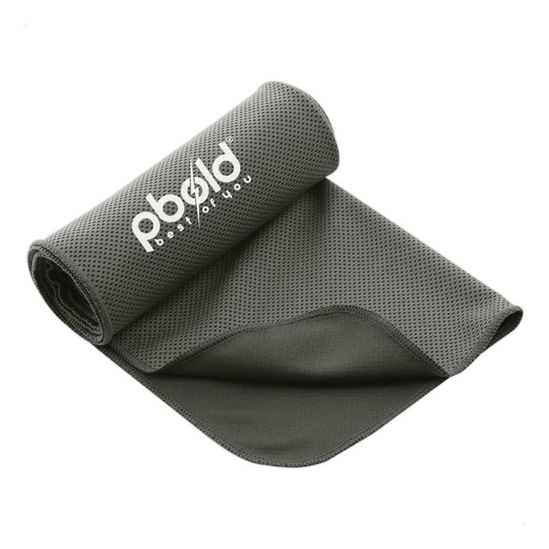 PBOLD - Toalla Facial Microfibra Pbold Gym Deportiva Fitness Gris