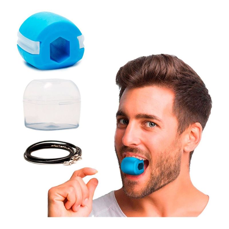 PBOLD - Ejercitador Mandíbula Tonificación Mejillas Fit Jawline Azul