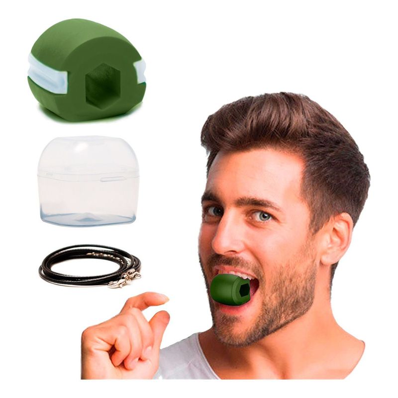 PBOLD - Ejercitador Mandíbula Tonificación Mejillas Jawline Verde