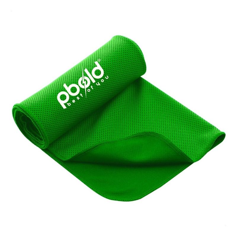 PBOLD - Toalla Facial Microfibra Pbold Gym Deportiva Fitness Verde