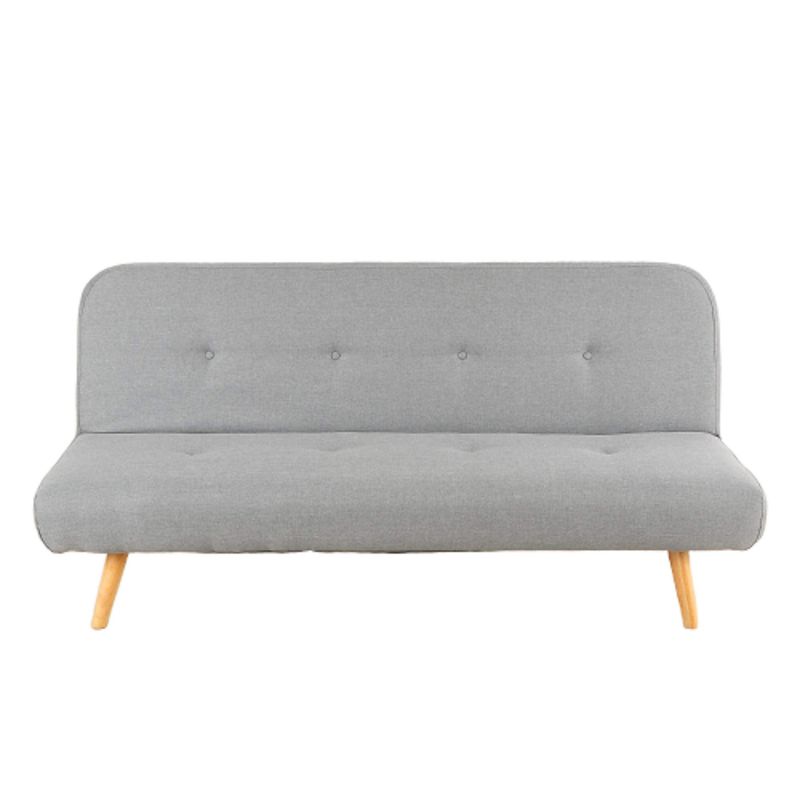 SOFA MARKET - Sofa Cama Nordik 3 Puestos Tela Gris