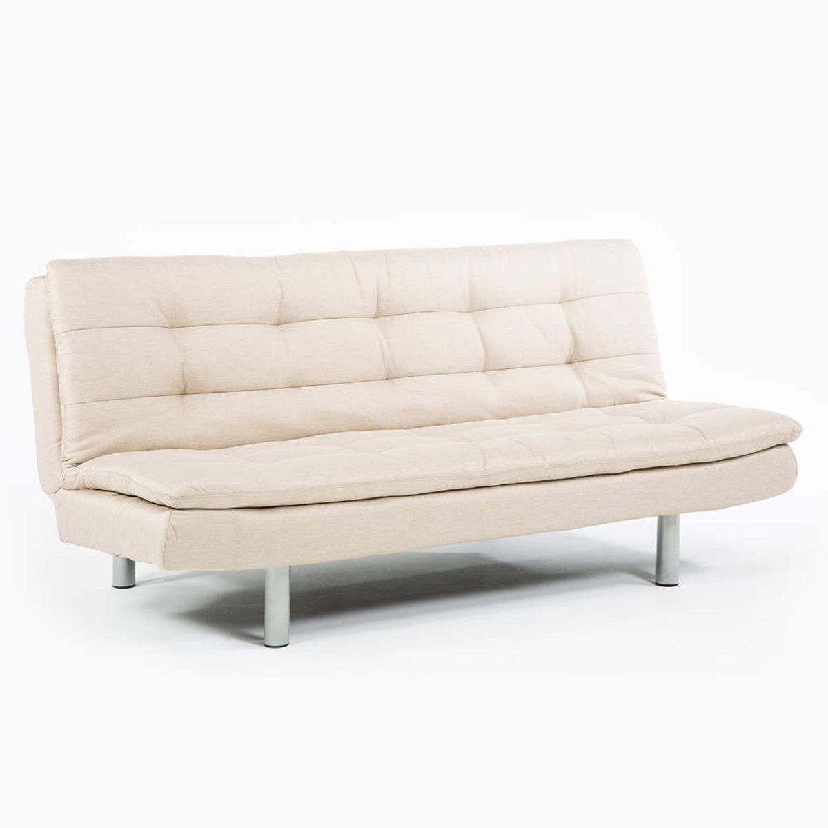 SOFA MARKET - Sofa Cama Sierra 3 Puestos Tela Beige