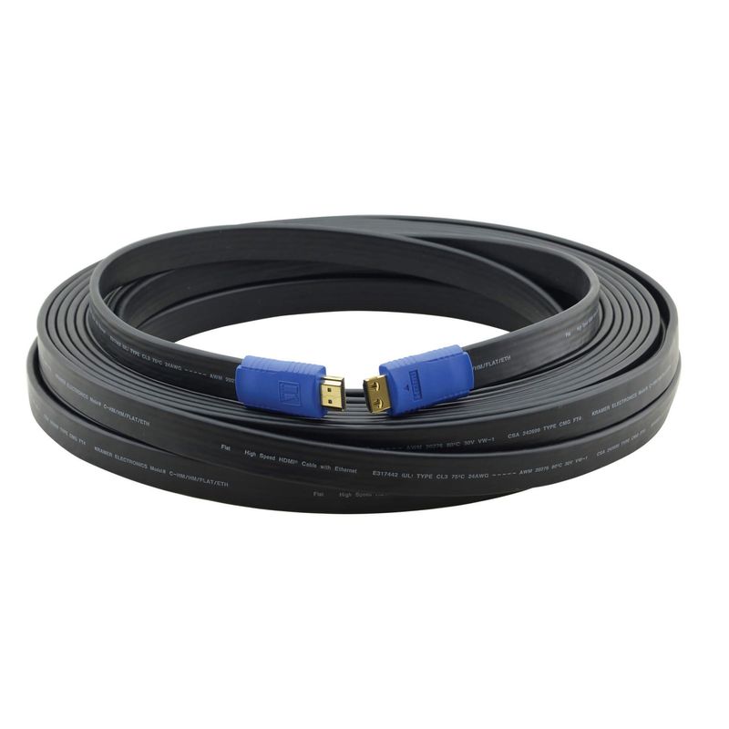KRAMER - Cable Hdmi  Ethernet plano de alta velocidad 3 Metros Kramer
