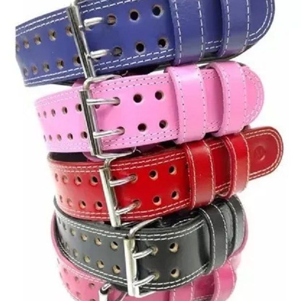 GENERICO - Cinturon Pesas Cuero Cmarket Talla  S Gris