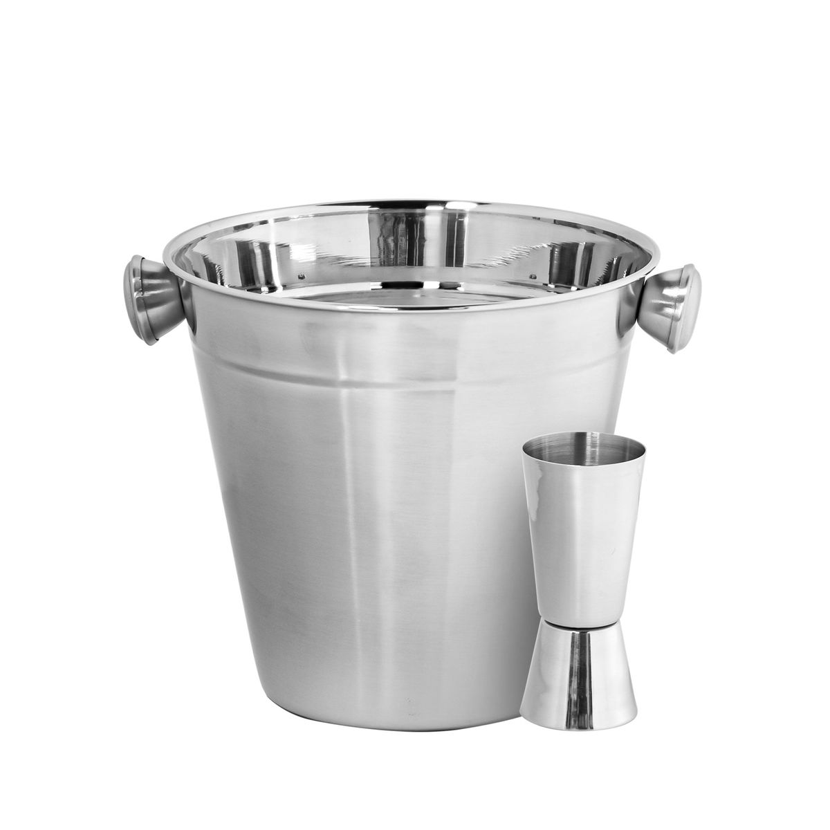 TEZZIO - Kit de Coctelería Tezzio 3 Piezas en Acero Inoxidable