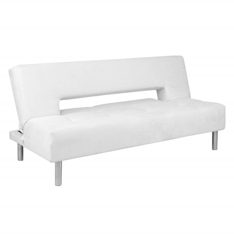 SOFA MARKET - Sofa Cama Michigan 3 Puestos Tela Crudo