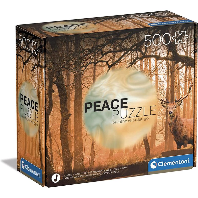 CLEMENTONI - Rompecabezas 500 Piezas Bosque Descansa En Silencio Puzzle
