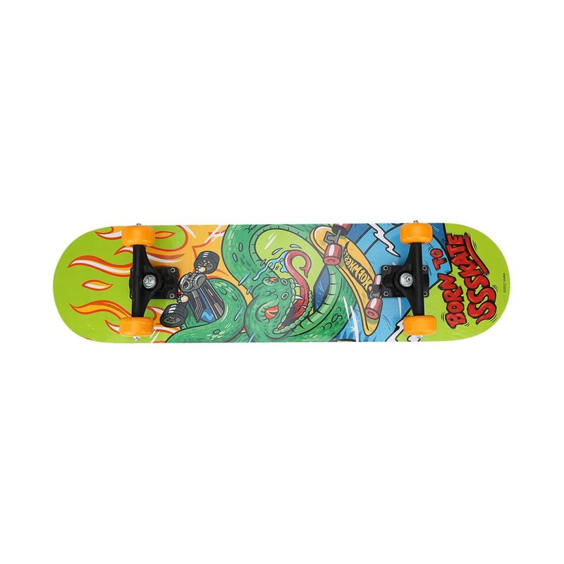 HOT WHEELS - Patineta Hot Wheels Born to Skate Adrenalina y Diversión