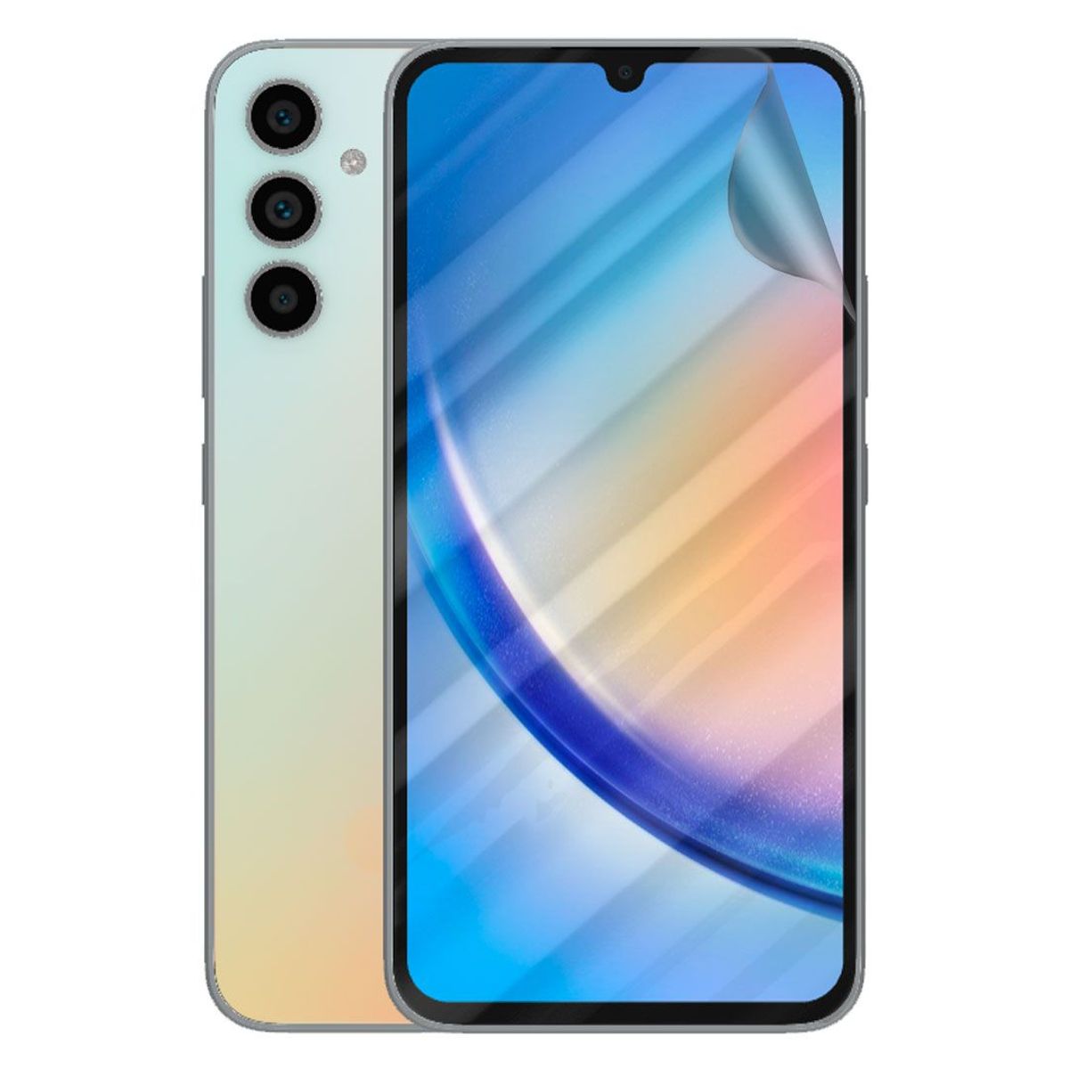 GENERICO - Protector Pantalla Hidrogel Compatible Con Samsung Galaxy A34 5G Clear