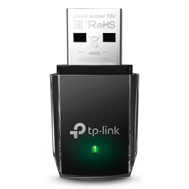TP LINK - Tp-link Archer T3U Adaptador Wifi banda dual inalámbrico USB AC1300
