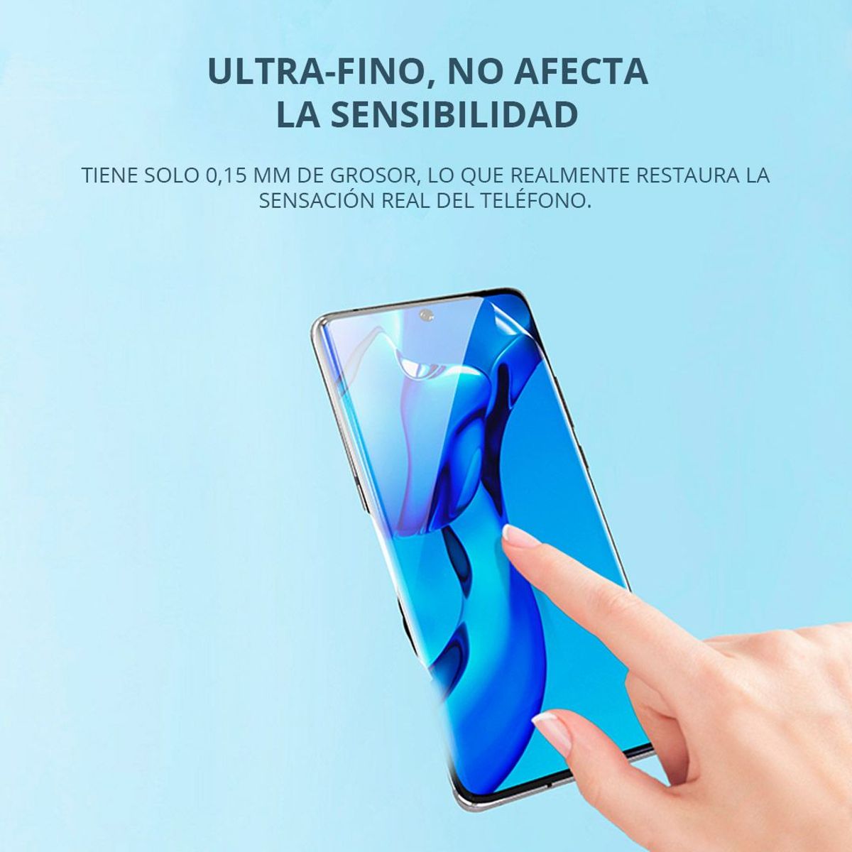 GENERICO - Protector Pantalla Hidrogel Compatible Con Samsung Galaxy A54 5G Clear
