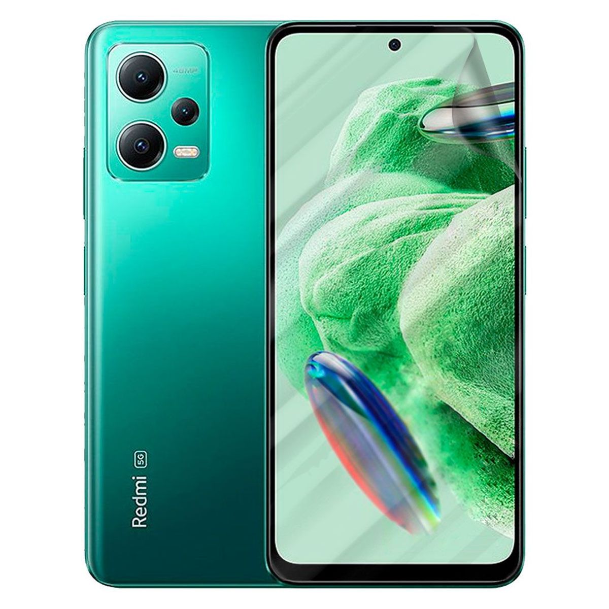 GENERICO - Protector Pantalla Hidrogel Compatible Con Redmi Note 12 4G Clear