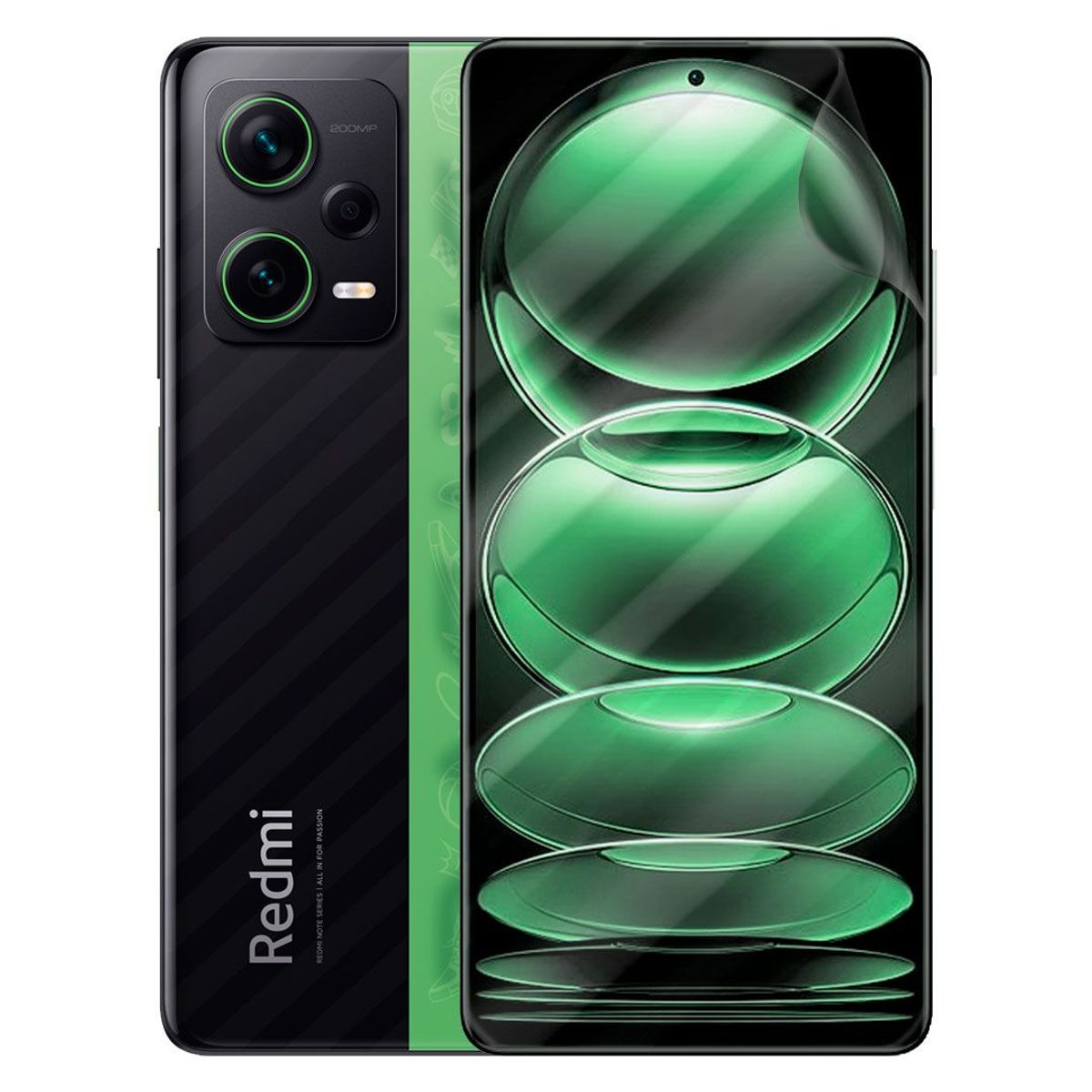 GENERICO - Protector Pantalla Hidrogel Compatible Con Redmi Note 12 Pro+ 5G Clear
