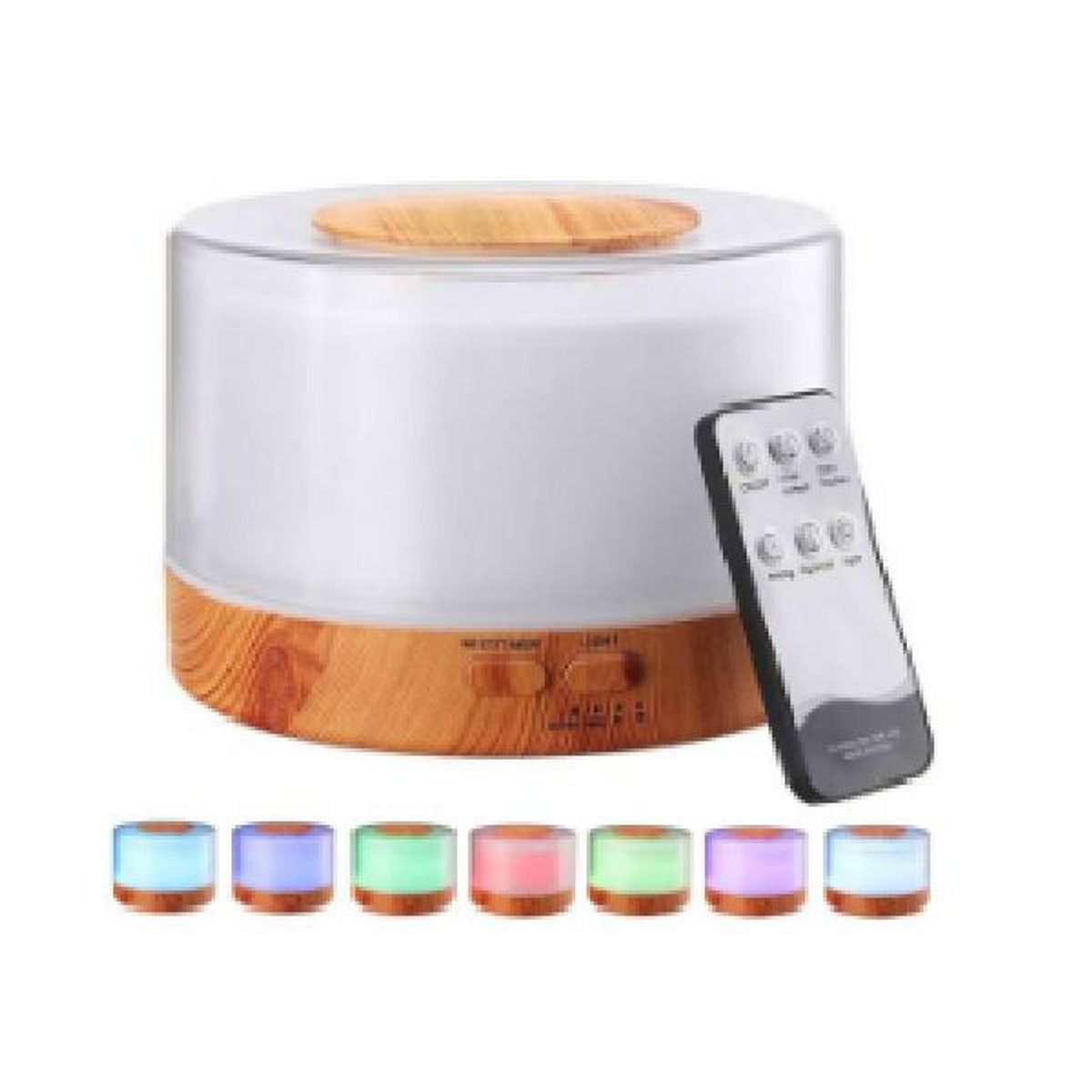 GENERICO - Difusor aromaterapia con control y cargador