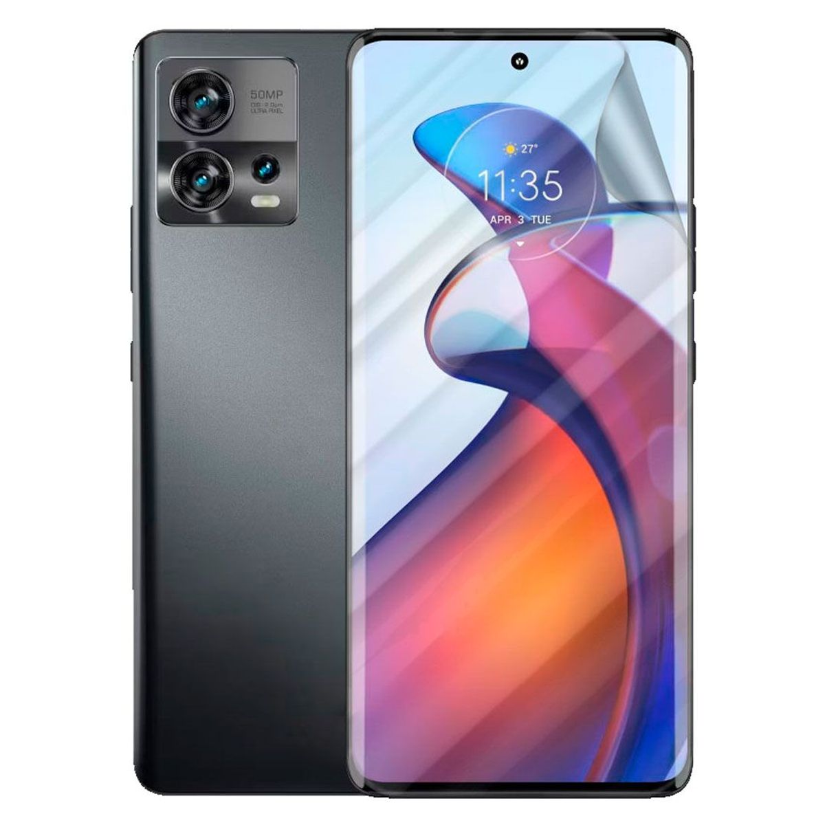 GENERICO - Protector Pantalla Hidrogel Compatible Con Motorola Edge 30 Fusion 5G