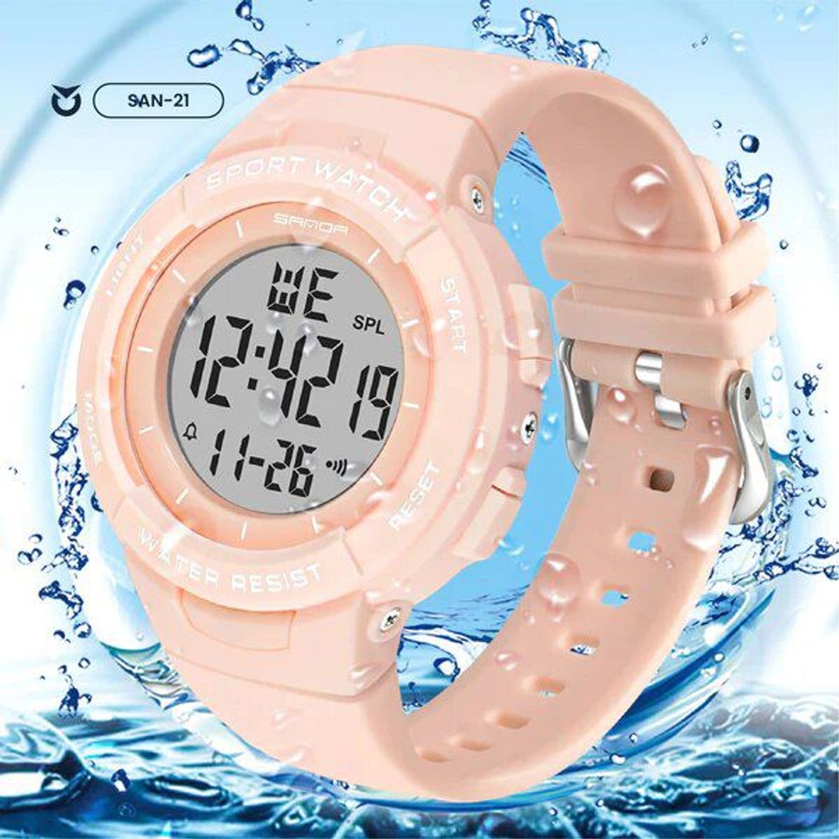 SANDA - RELOJ MUJER SANDA LAGUNA ROSA BEBÉ 6006