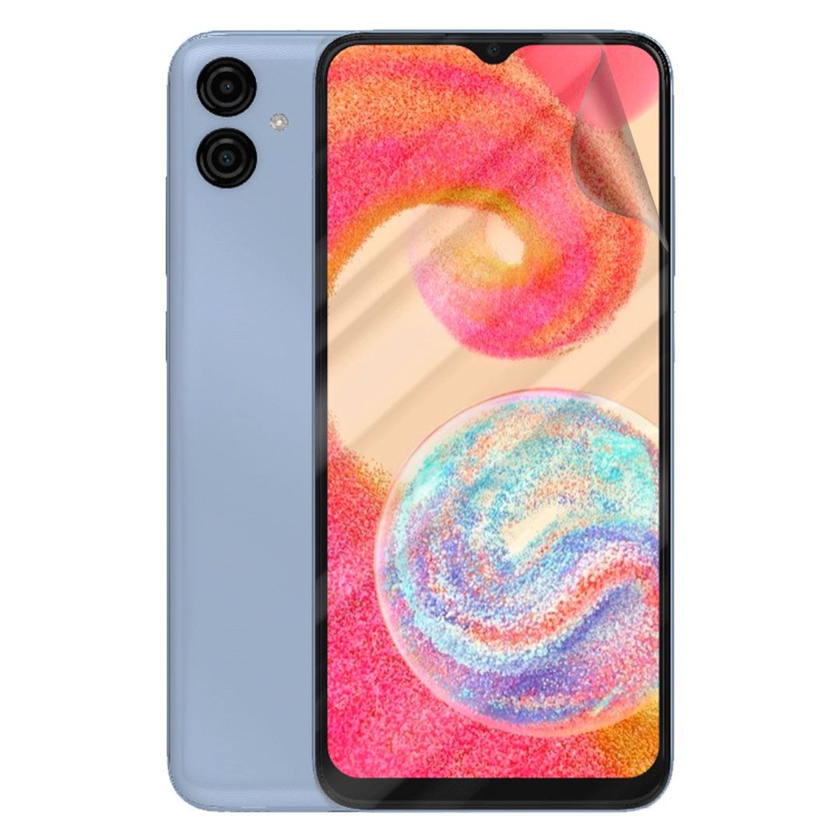 GENERICO - Protector Pantalla Hidrogel Compatible Con Samsung A04e Clear