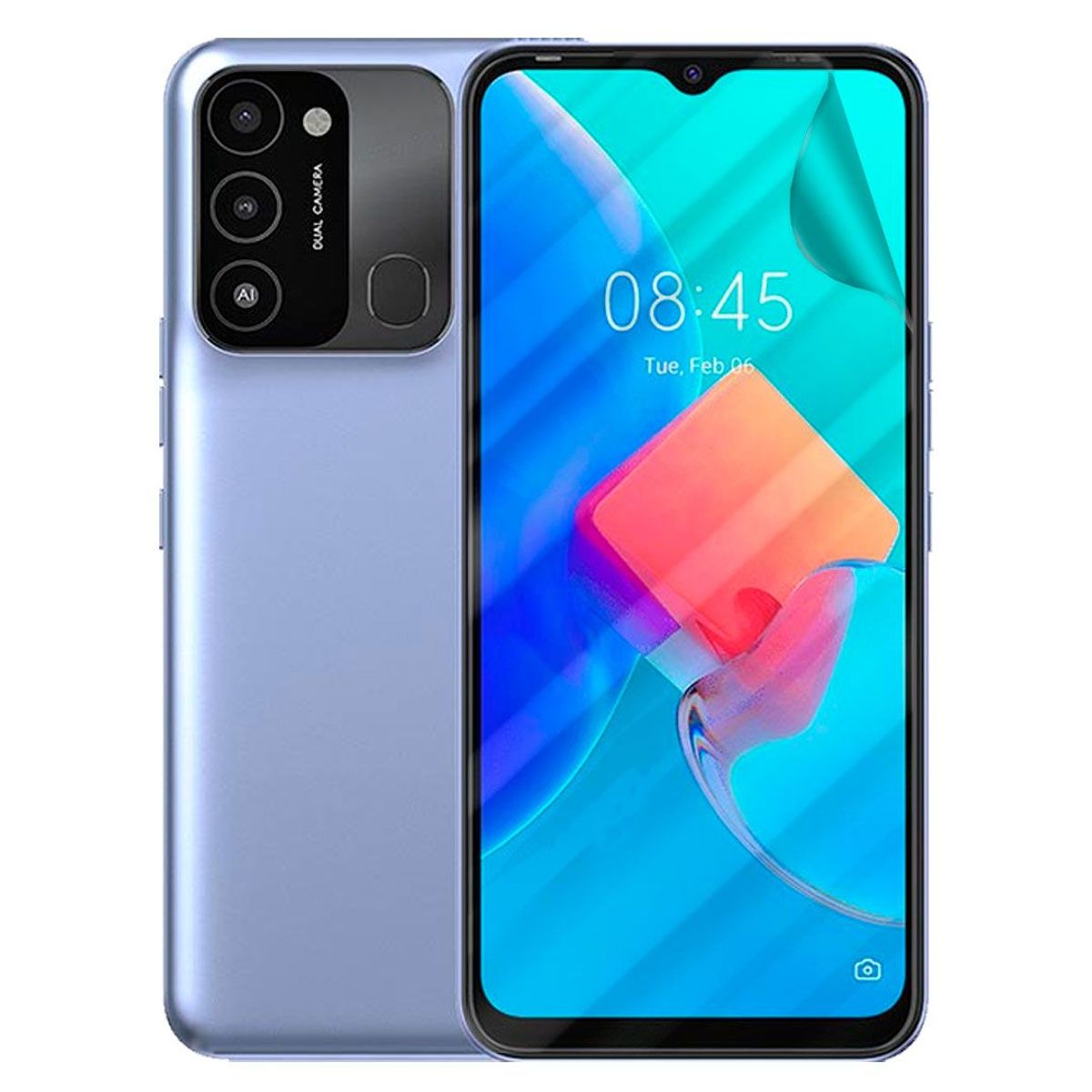 GENERICO - Protector Pantalla Hidrogel Compatible Con Tecno Spark 8c Clear