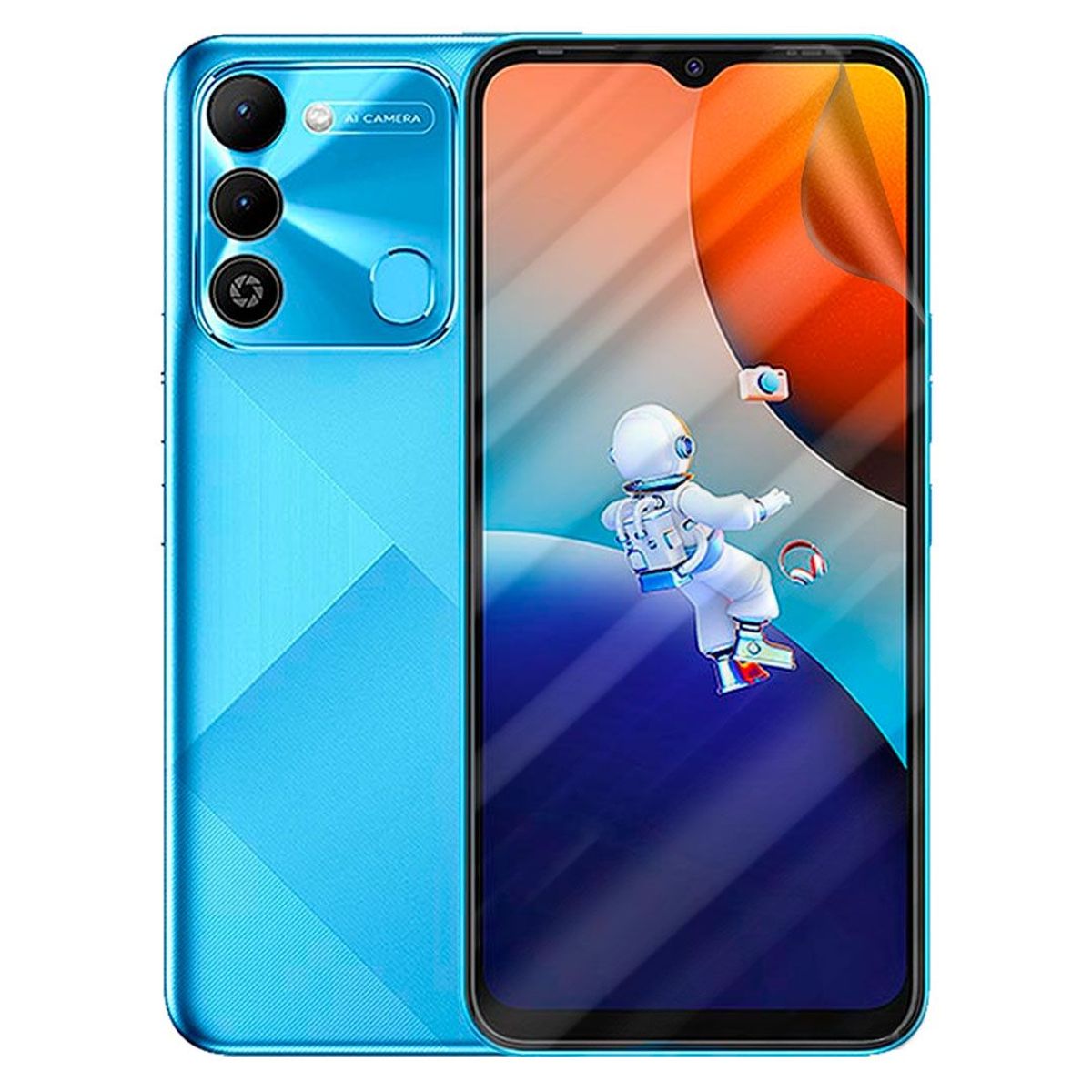 GENERICO - Protector Pantalla Hidrogel Compatible Con Tecno Spark 9 Clear